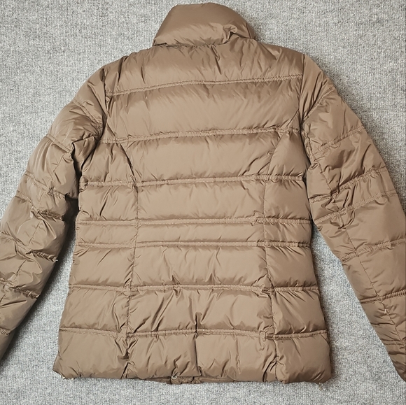 Lands End Women's Winter Puffer Coat Down/Feather insulation Brown - Picture 2 of 10